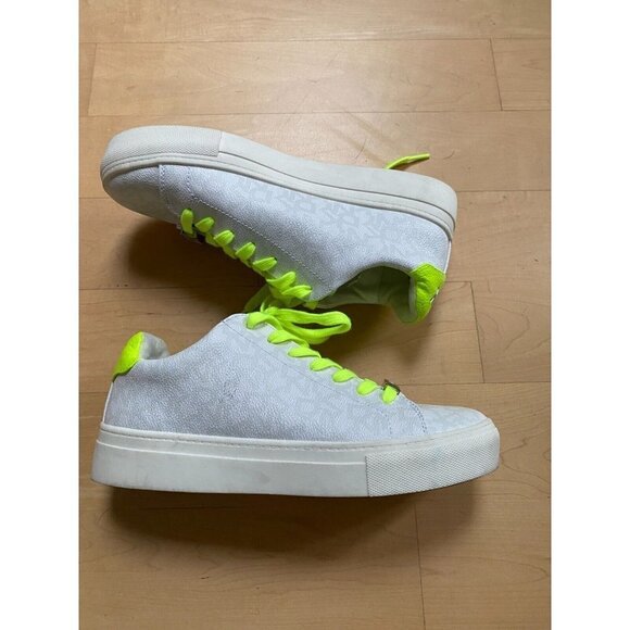 DKNY "Chandra" allover logo sneaker Womens Size 7M - Picture 3 of 8